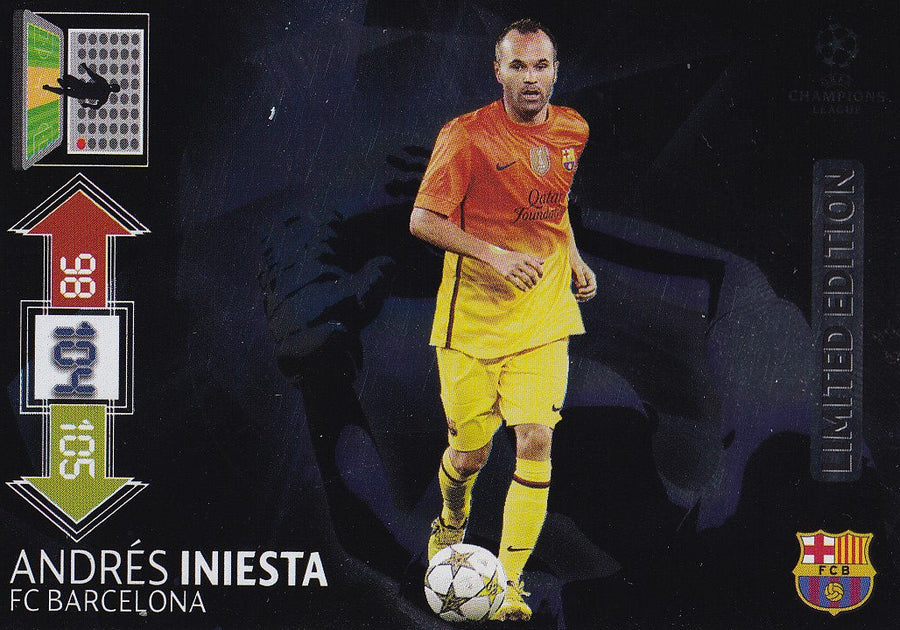 LE - ANDRES INIESTA - BARCELONA - LIMITED EDITION