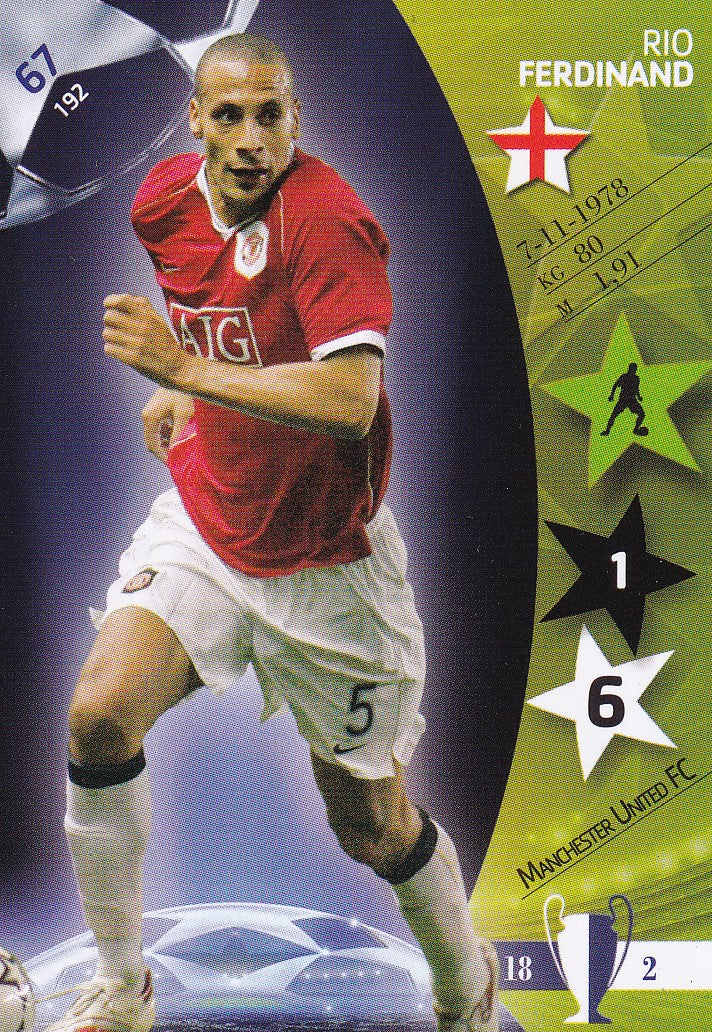 067. RIO FERDINAND - MANCHESTER UNITED