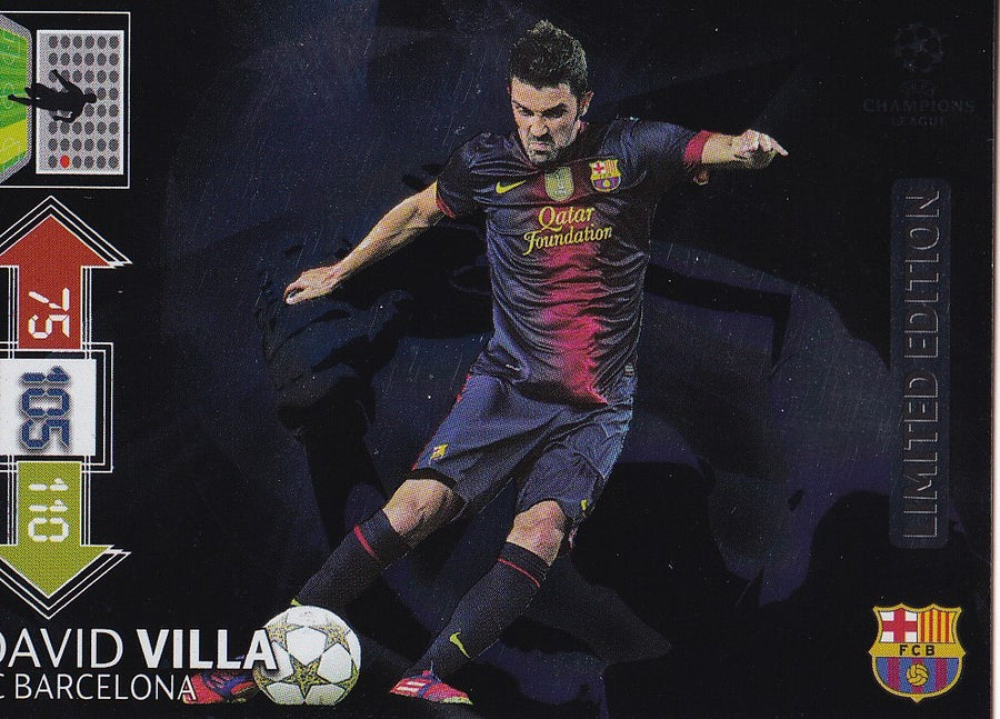 LE - DAVID VILLA - BARCELONA - LIMITED EDITION