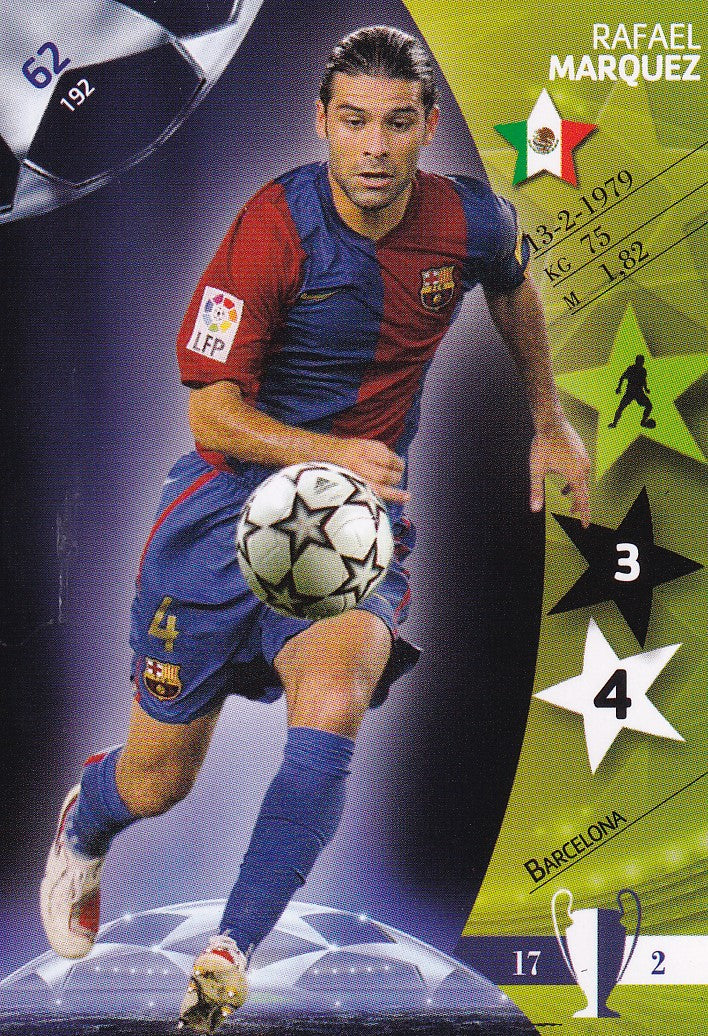 062. RAFAEL MARQUEZ - BARCELONA