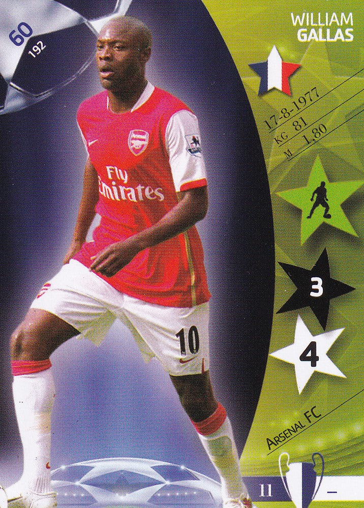 060. WILLIAM GALLAS - ARSENAL