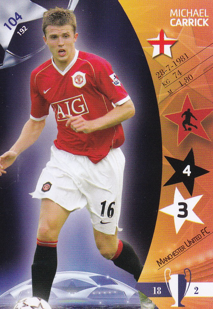 104. MICHAEL CARRICK - MANCHESTER UNITED