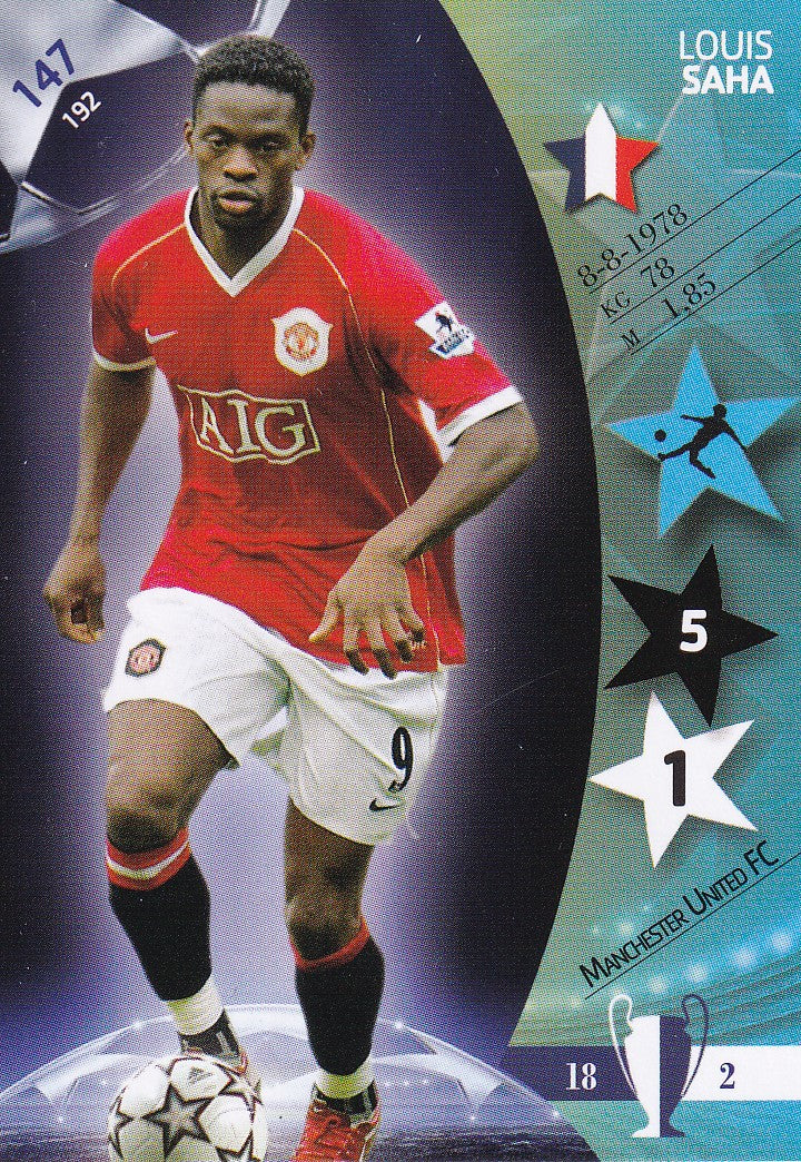 147. LOUIS SAHA - MANCHESTER UNITED