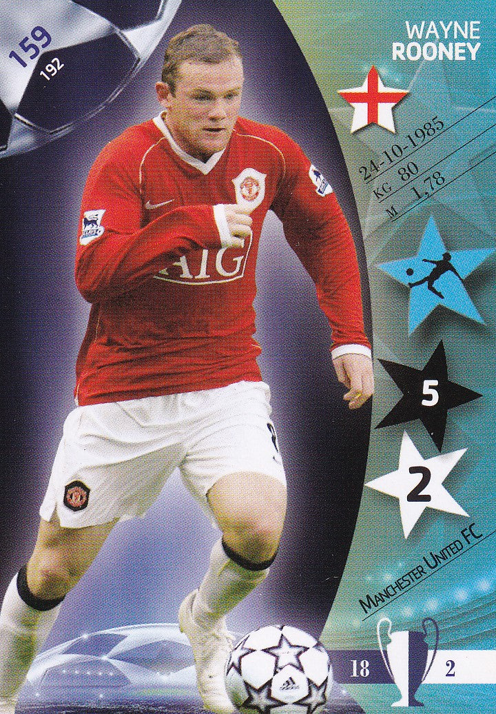 159. WAYNE ROONEY - MANCHESTER UNITED