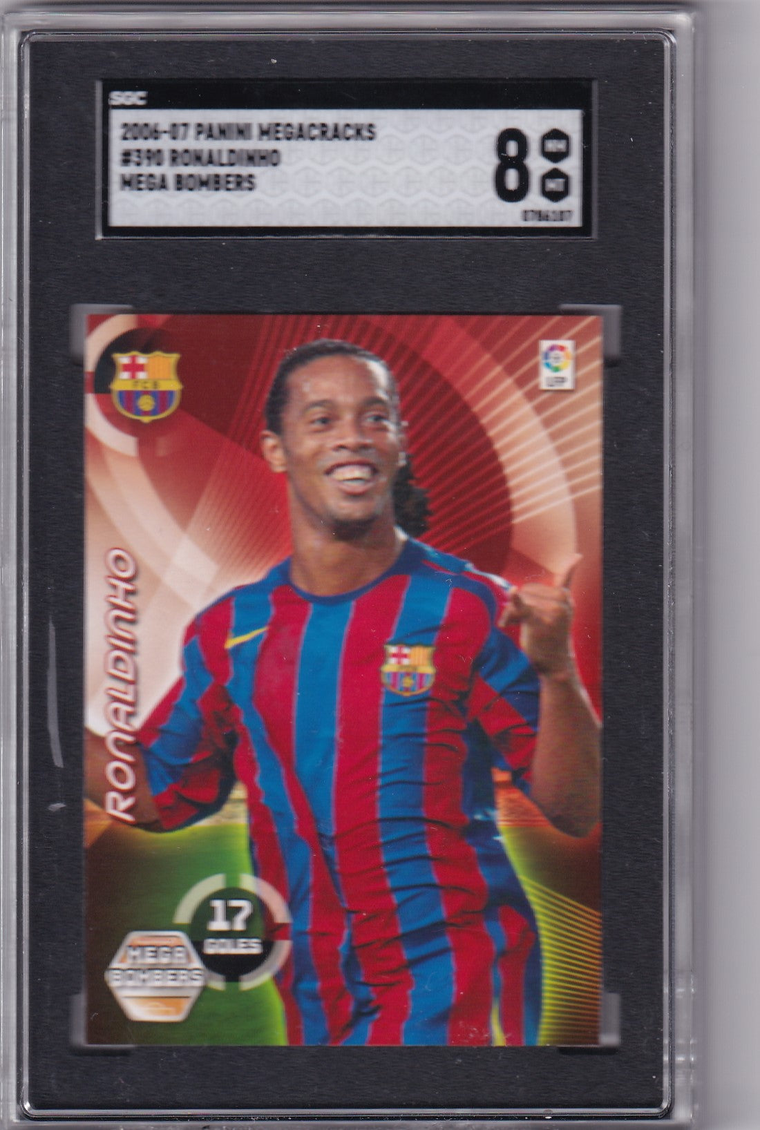 390. RONALDINHO - BARCELONA - MEGA BOMBERS