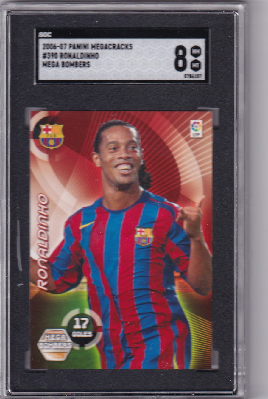 390. RONALDINHO - BARCELONA - MEGA BOMBERS