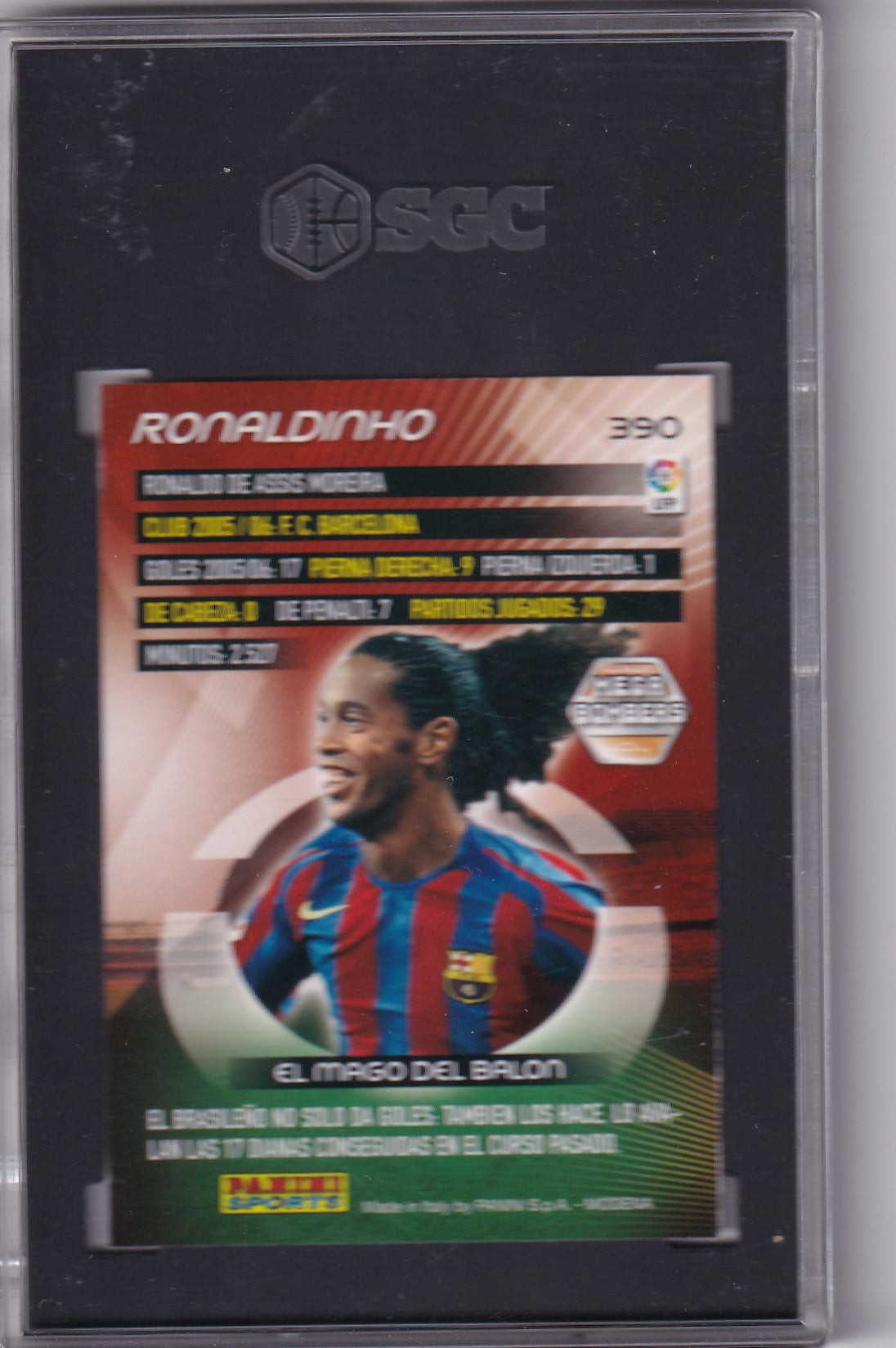 390. RONALDINHO - BARCELONA - MEGA BOMBERS