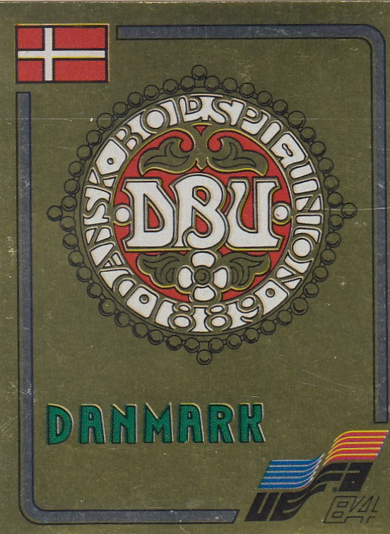 061. TEAM BADGE - DANMARK - GOLD