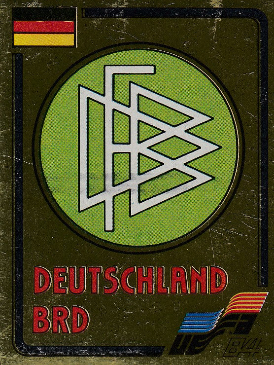 136. TEAM BADGE - DEUTSCHLAND-BRD - GOLD