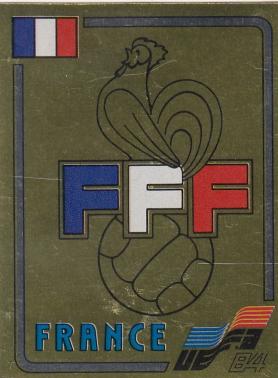 036. TEAM BADGE - FRANCE - GOLD