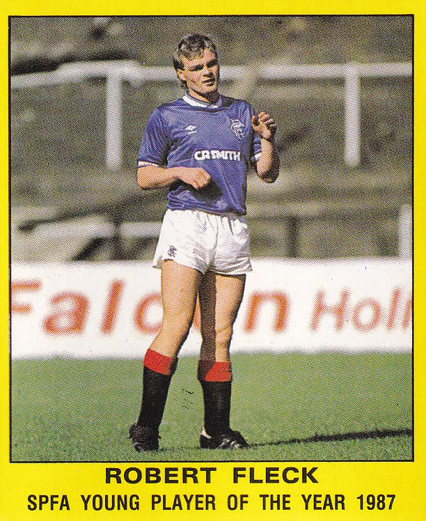 463. ROBERT FLECK - RANGERS - SPFA YOUNG PLAYER OF THE YEAR 1987