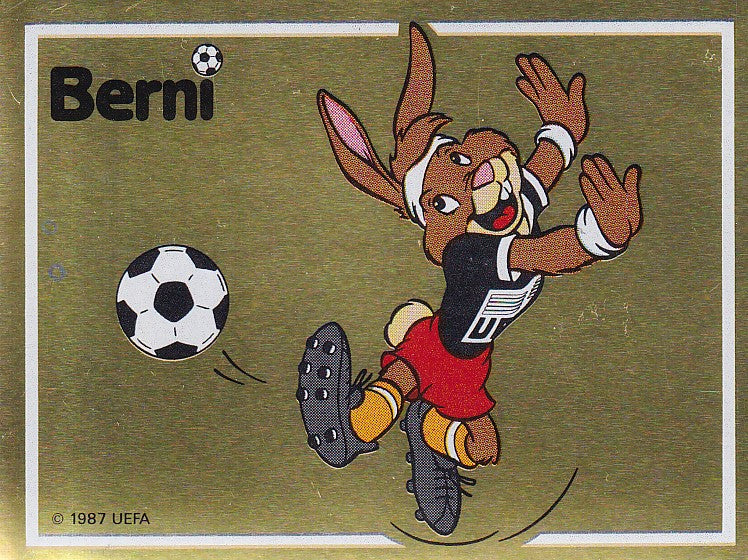 043. BERNI - MASKOT - GOLD METAL