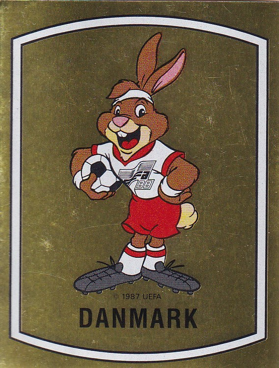 103. BERNI MASKOT - DENMARK - GOLD METAL