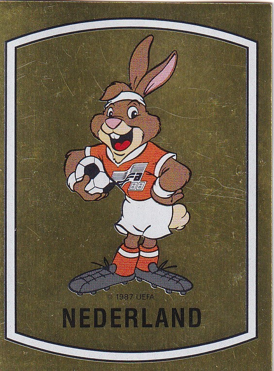 211. BERNI MASKOT - NEDERLAND - GOLD METAL