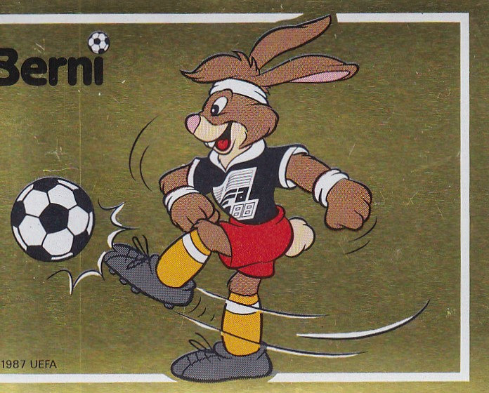 038. BERNI - MASKOT - GOLD METAL