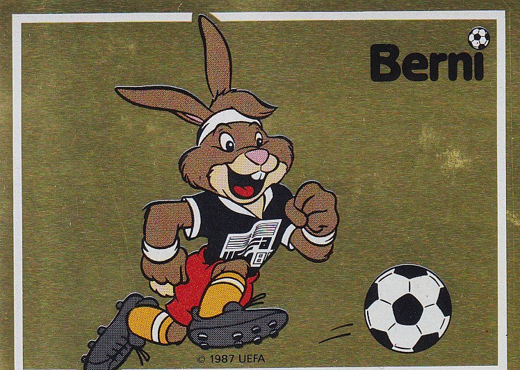 040. BERNI - MASKOT - GOLD METAL