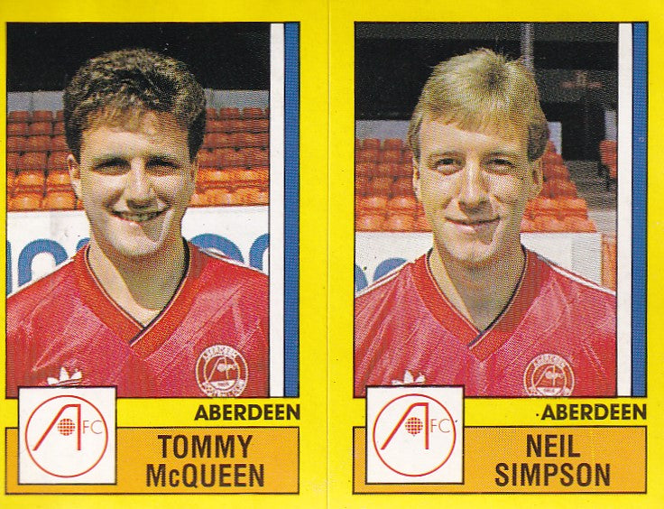 461. A-B. TOMMY McQUEEN - NEIL SIMPSON - ABERDEEN