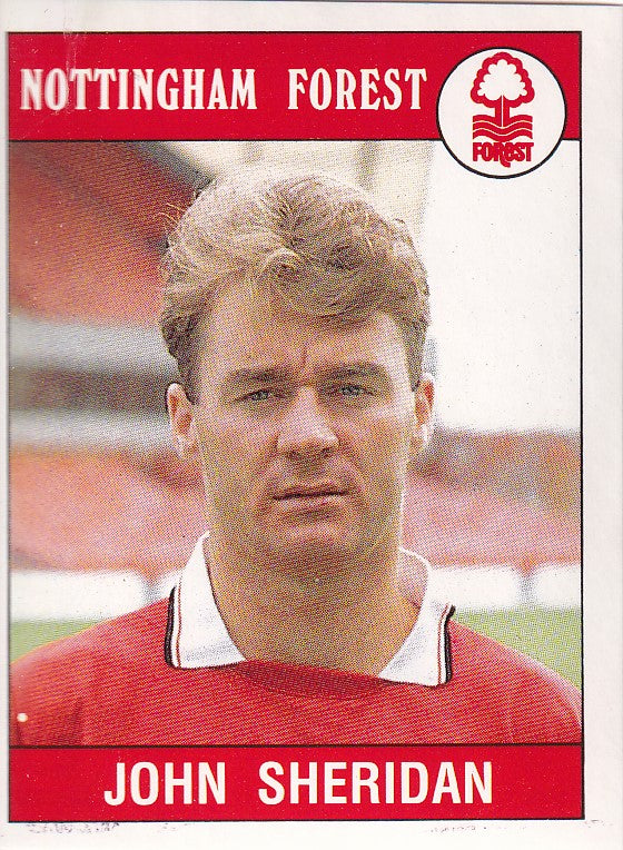 226. JOHN SHERIDAN - NOTTINGHAM FOREST