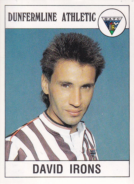 390. DAVID IRONS - DUNFERMLINE ATHLETIC