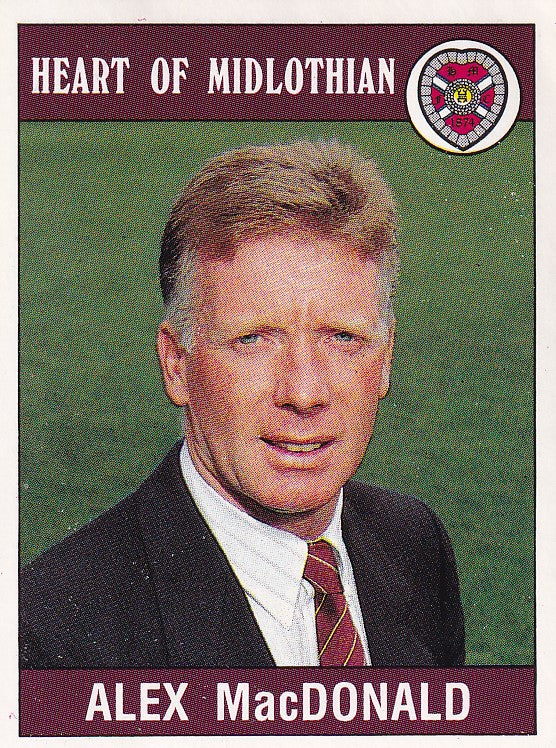 398. ALEX MacDONALD - HEART OF MIDLOTHIAN