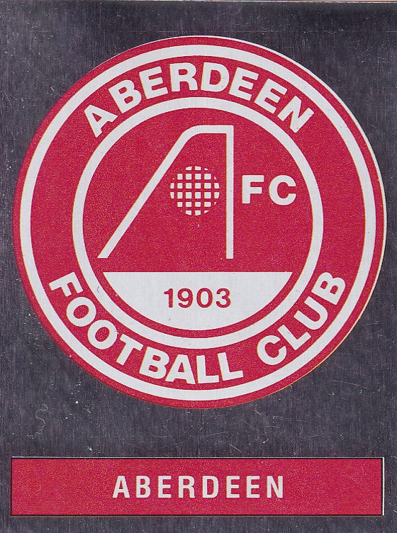350. ABERDEEN - CLUB BADGE - FOIL