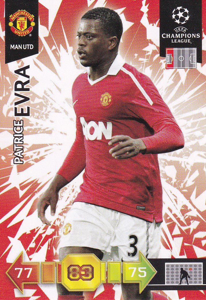 156. PATRICE EVRA - MANCHESTER UNITED