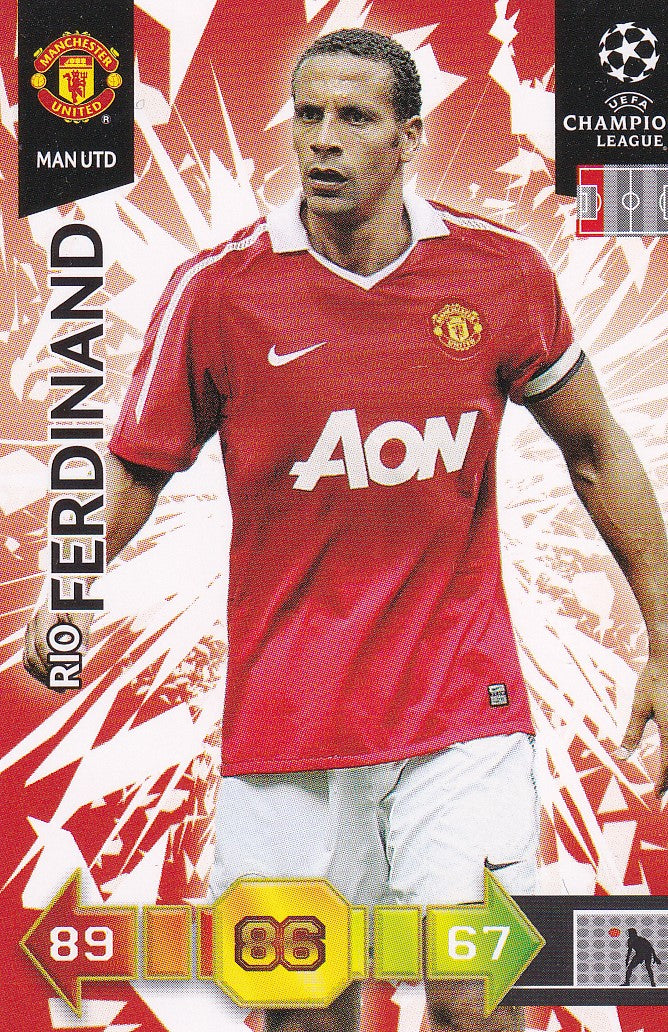 158. RIO FERDINAND - MANCHESTER UNITED