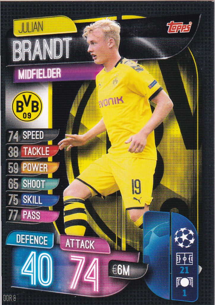 DOR-008. JULIAN BRANDT - BORUSSIA DORTMUND