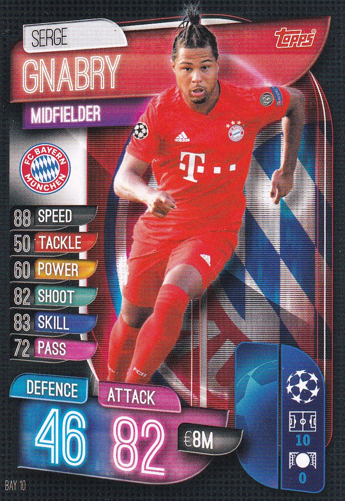 BAY-010. SERGE GNABRY - BAYERN MUNCHEN