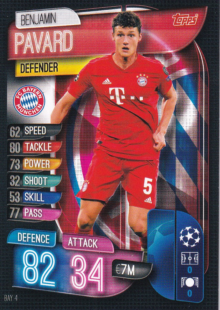 BAY-004. BENJAMIN PAVARD - BAYERN MUNCHEN