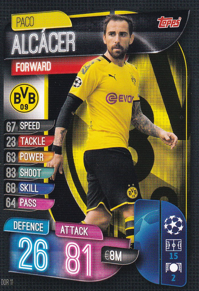 DOR-011. PACO ALCACER - BORUSSIA DORTMUND