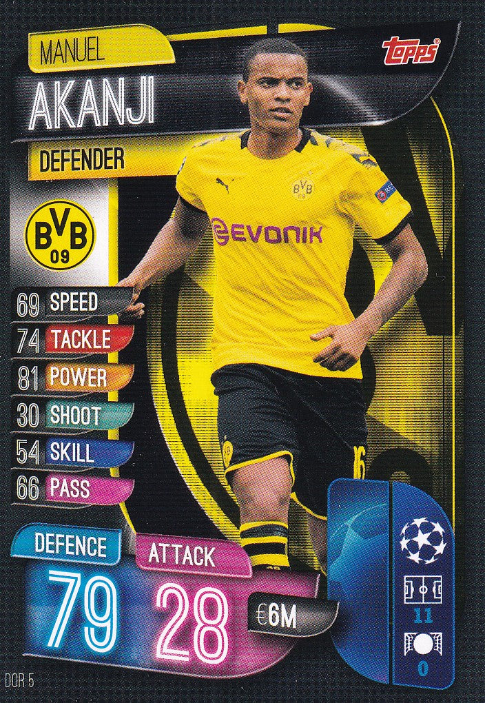 DOR-005. MANUEL AKANJI - BORUSSIA DORTMUND