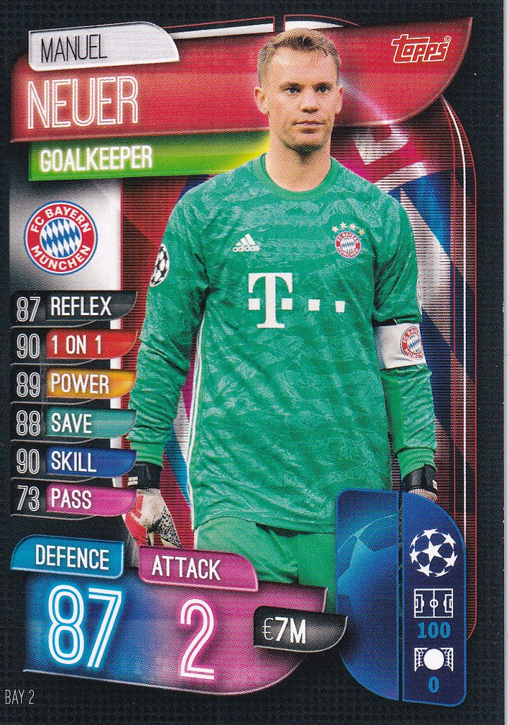 BAY-002. MANUEL NEUER - BAYERN MUNCHEN