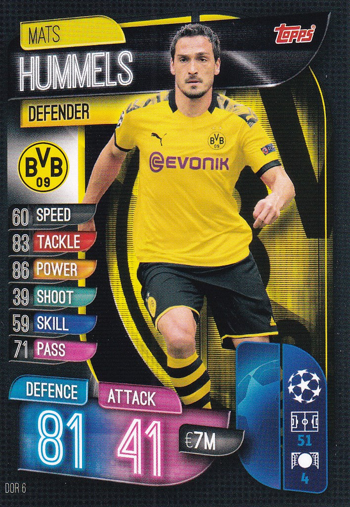DOR-006. MATS HUMMELS - BORUSSIA DORTMUND