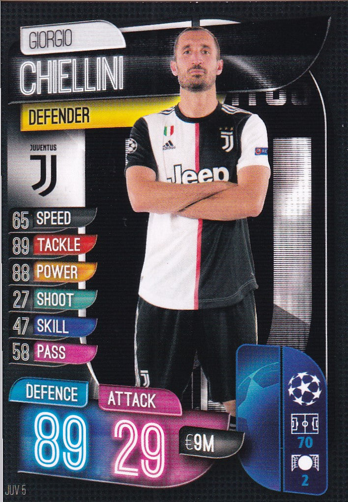 JUV-005. GIORGIO CHIELLINI - JUVENTUS