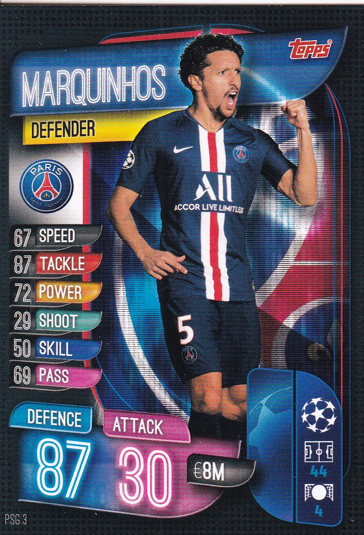 PSG-003. MARQUINHOS - PARIS SAINT-GERMAIN