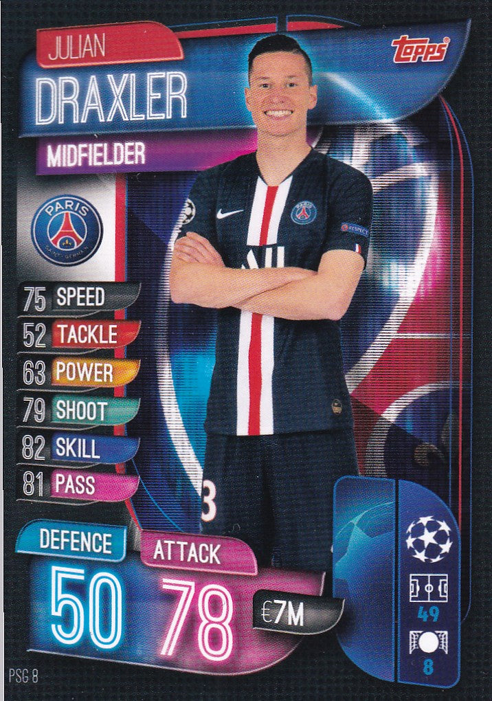 PSG-008. JULIAN DRAXLER - PARIS SAINT-GERMAIN