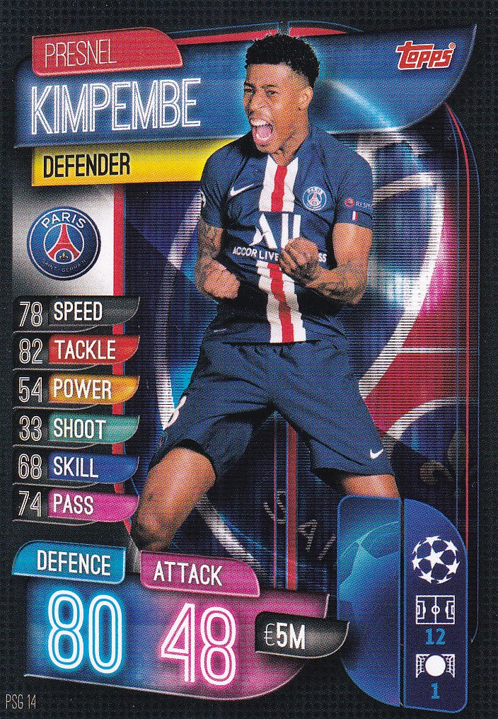 PSG-014. PRESNEL KIMPEMBE - PARIS SAINT-GERMAIN