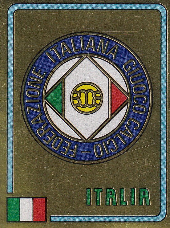 238. ITALIA - TEAM BADGE - GOLD