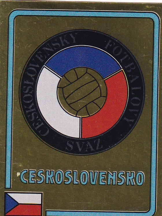 232. CESKOSLOVENSKO - TEAM BADGE - GOLD