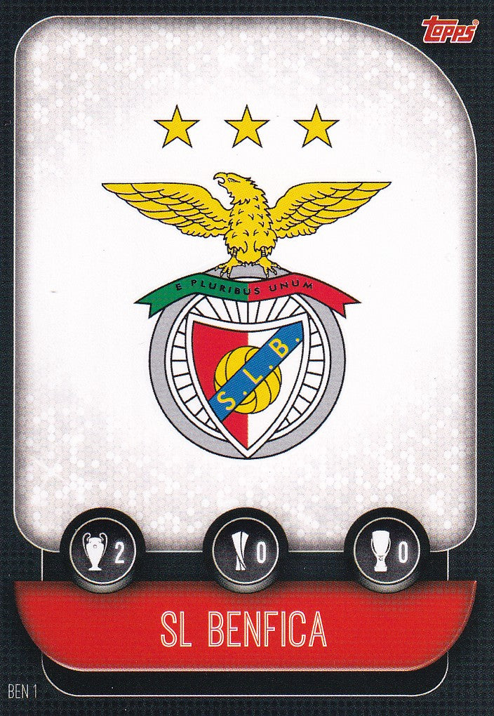 BEN-001. SL BENFICA - CLUB BADGE