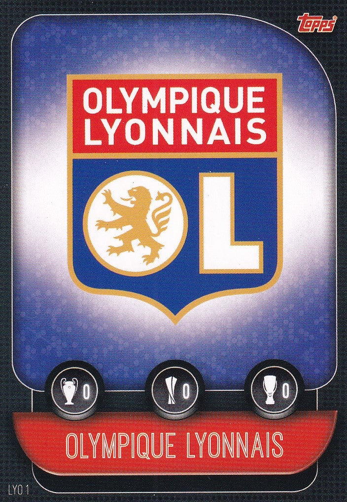 LYO-001. OLYMPIQUE LYONNAIS - CLUB BADGE