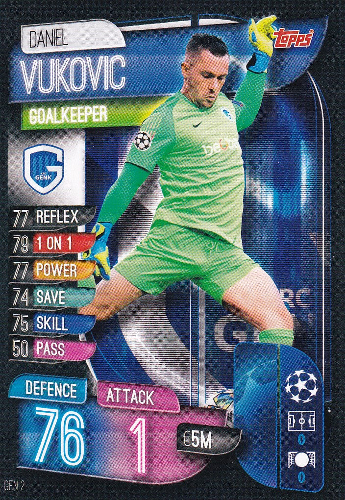 GEN-002. DANIEL VUKOVIC - GENK