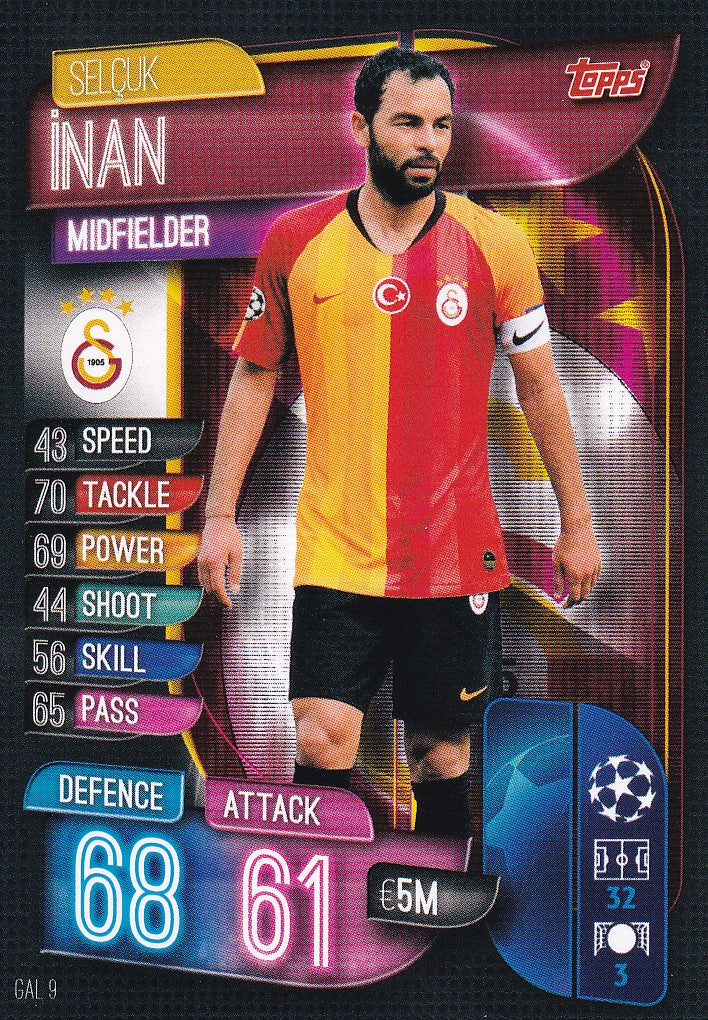 GAL-009. SELCUK iNAN - GALATASARAY