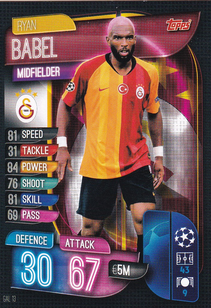 GAL-013. RYAN BABEL - GALATASARAY