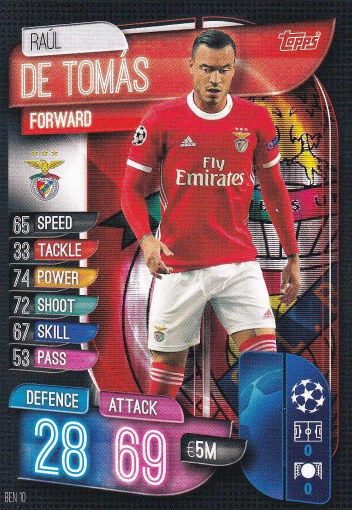 BEN-010. RAUL DE TOMAS - BENFICA