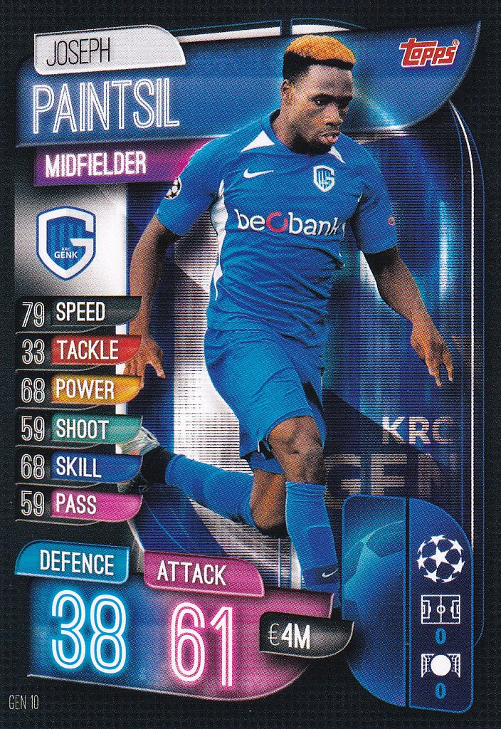 GEN-010. JOSEPH PAINTSIL - GENK