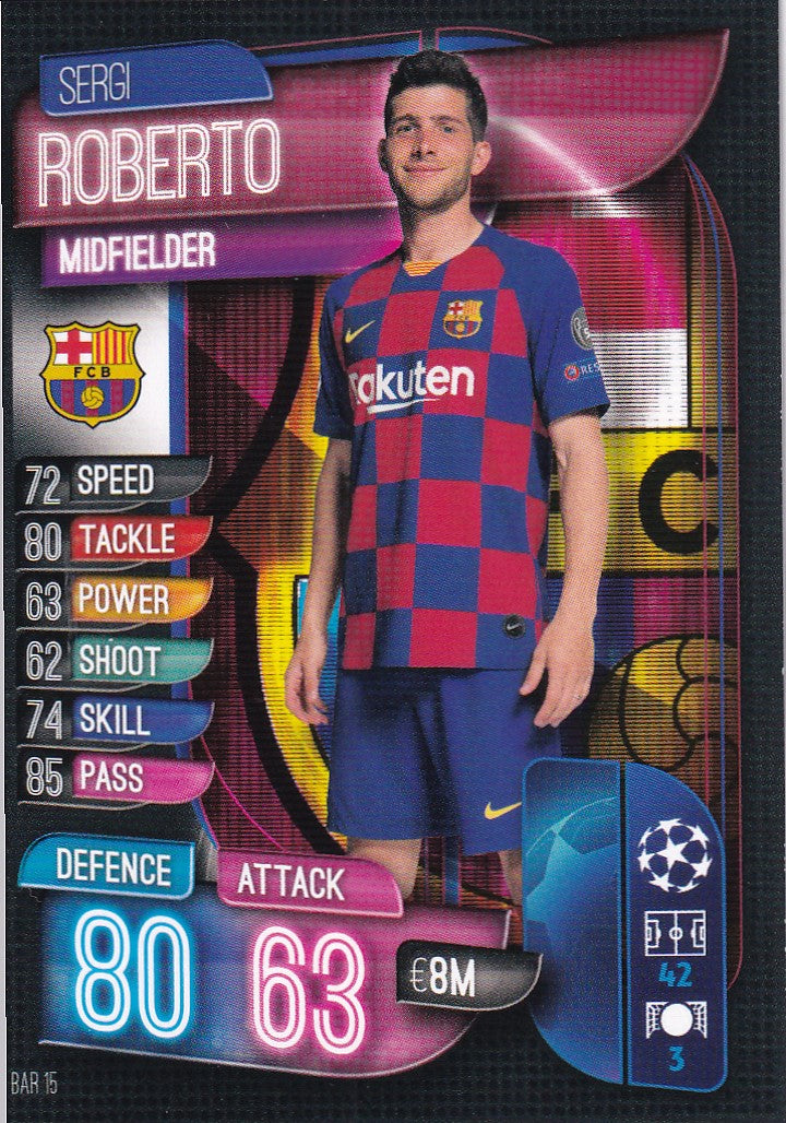 BAR-015. SERGI ROBERTO - BARCELONA