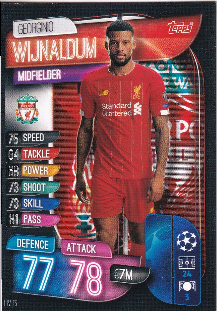 LIV-015. GEORGINO WIJNALDUM - LIVERPOOL
