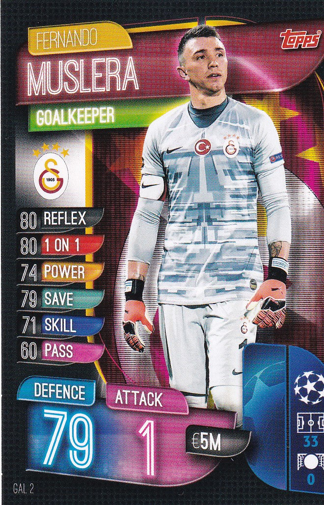 GAL-002. FERNANDO MUSLERA - GALATASARAY